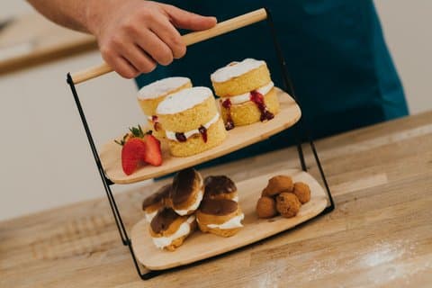 East London britisk baking masterclass ikonisk ettermiddagste