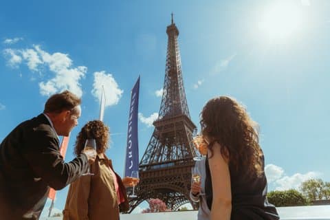 NEW Paris Food Tour by the Eiffel Tower: VIP Dinner & Champagne