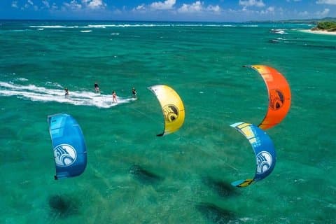 Lezioni di kiteboard a Miami al Crandon Park