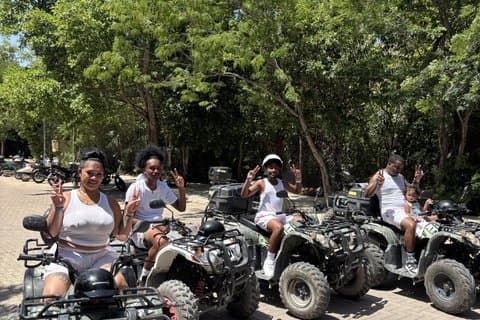 Tulum ATV Jungle Ride en Cenote Tour