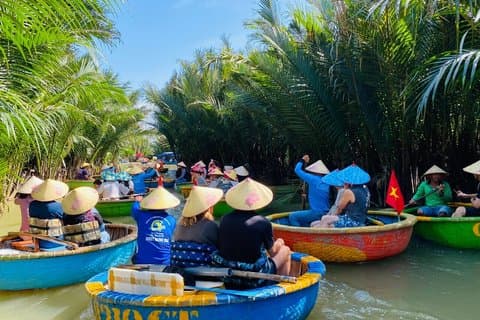 Hoi An Eco Cooking Class en Kokosnootmand Boottocht