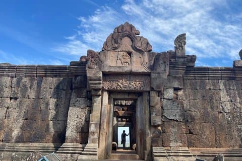 En dag til Tonle Batti, Phnom Chisor fra Phnom Penh