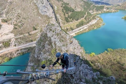 Via Ferrata Prenjska Vrata Kajak en Klim Avontuur In de buurt van Mostar