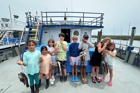 Accueillants Familles Prenez un enfant Pêche Aventure à Murrells Inlet