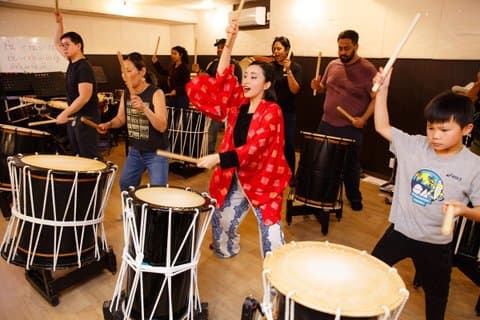 Tokyo's Authentic and Finest Taiko Drumming Workshop
