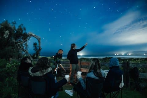 Tour de observación de estrellas en Santa Bárbara con guía de doctorado
