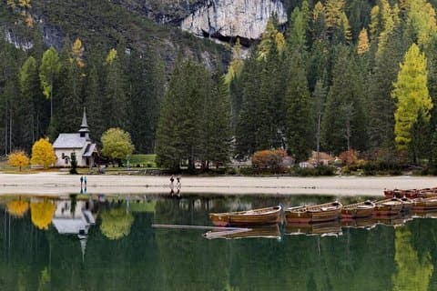 Excursão privada exclusiva de um dia nas Dolomitas Orientais de carro a partir de Bolzano