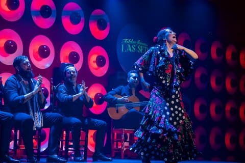 Flamencoshow på Las Setas i Sevilla