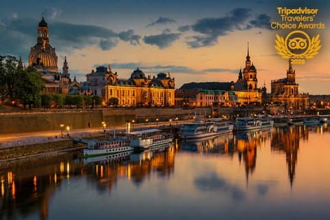 Tour della città di Dresda e Ponte Bastei da Praga