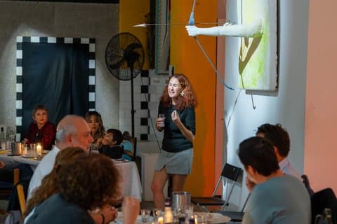 Cours de cuisine Portugaise Lisbonne en entrepôt d'art pour grands groupes