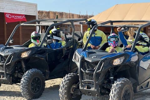 Buggy Adventure Speed Spot Desert and Dragon Island View