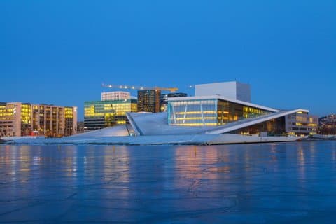 Tour serale privato di Oslo con luci della città e vista sui fiordi