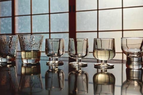 Kioto : Degustación de sake & 150 - Tour por la casa adosada del comerciante de hace un año