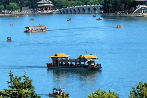 Sommerpalast Kaiserlicher Kanal Kreuzfahrt Pekings Königsweg