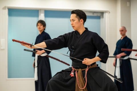 Ancient Katana Training in Kyoto with Local Students