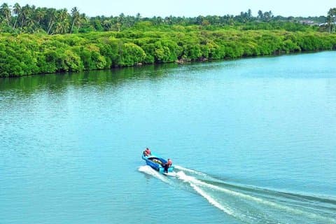 Muthurajawela e avventura in barca sul canale Olandese da Negombo