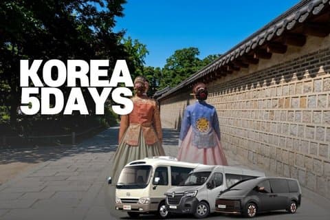 5 Días Charter privado : Seoul>Gyeongju> Busan>Jeonju