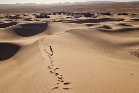 2 days 1 night tour from Ouarzazate to M'hamid Desert