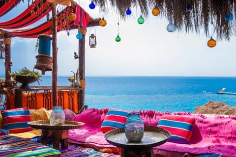 Sharm El Sheikh: Farsha Cafe Mountain Lounge Private Transfer