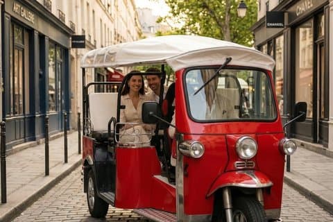 Aspectos destacados de París en tours privados Eco Tuk Tuk
