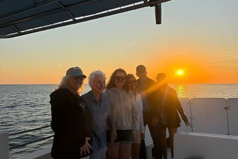 Zonsondergang Gouden Uur Dolfijn Cruise in Indian Rocks Beach