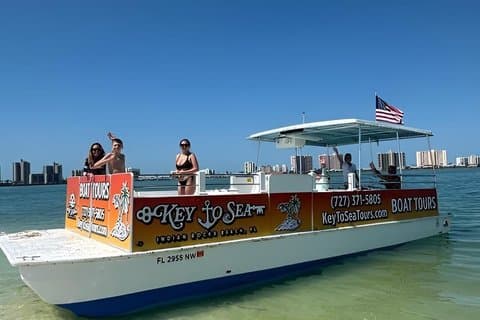 Half Day Private Boat Party & Island Hopping – Indian Rocks Beach