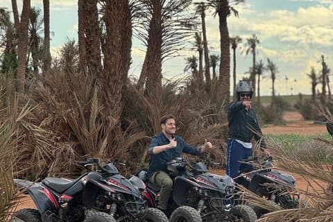 Avventura in quad nella Palmeraie di Marrakech
