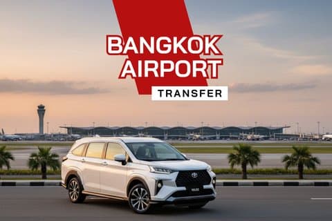 Transfert privé de l'aéroport de Bangkok en 4x4 confortable