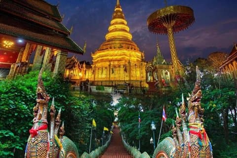Chiang Mai: Evening Tour to Doi Suthep & Wat Pha Lat