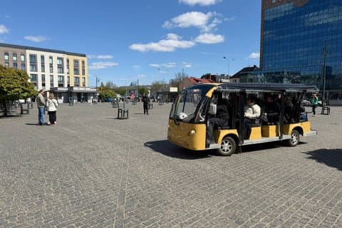 Cracovia WWII Jewish Ghetto & Schindler Factory Golf Cart Tour