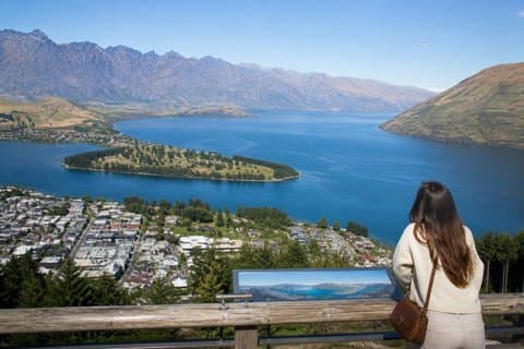Christchurch naar Queenstown Scenic Enkele reis via Lake Tekapo
