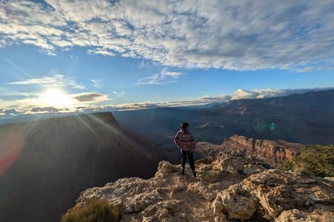 Private Grand Canyon South Rim Tour fra Las Vegas