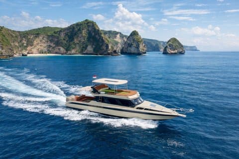 Yacht Nusa Penida Manta snorkel- en landtour vanuit Bali