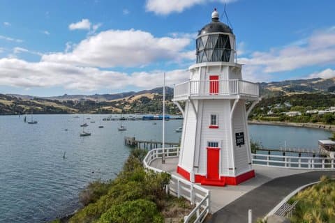 Akaroa-dagtour vanuit Christchurch met kleine groep en koolstofneutraal