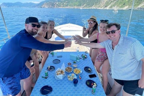 Half-Day Private Tour of Cinque Terre with a Traditional Gozzo