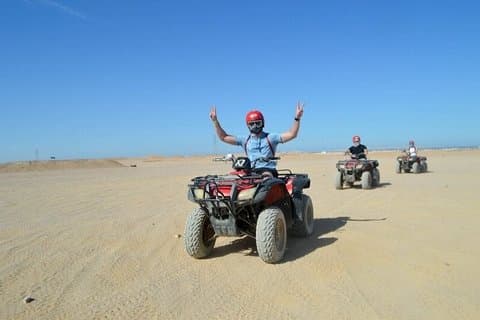 Quad 3 hours VIP safari adventure Hurghada