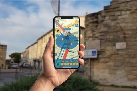 Avignon and The Templars GPS App Walking Tour Mobile Game