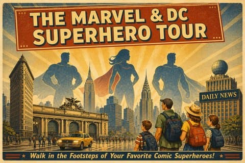 Superheroes in New York Walking Tour