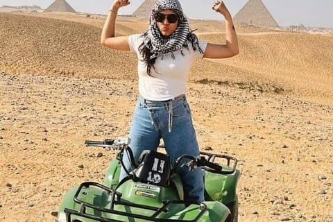 Combo Day Pyramids Saqqara Memphis Dahshur and ATV and Felucca