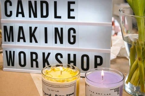 Athene : Workshop kaarsen maken met souvenirkaars