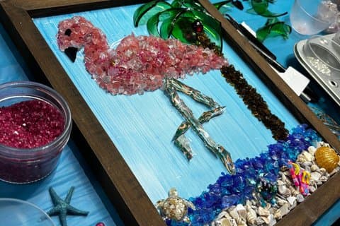 Siesta Key Glass Artwork Class
