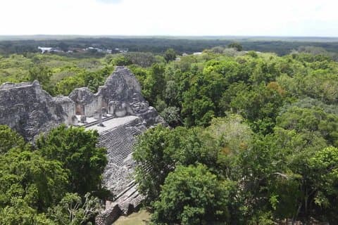 Bacalar : Private Tour to Becán, The Place Most Skip