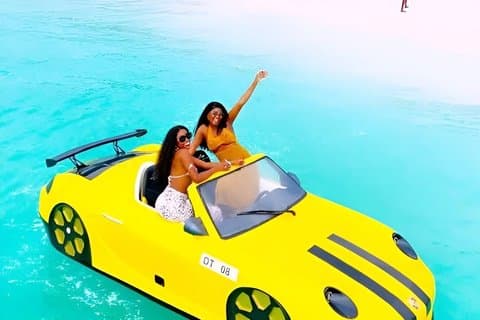 Zanzibar Lyx Jet Car äventyr med Drone i Kendwa Beach