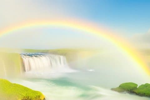 Excursiones en tierra de Akureyri Cascada Godafoss y jardín botánico