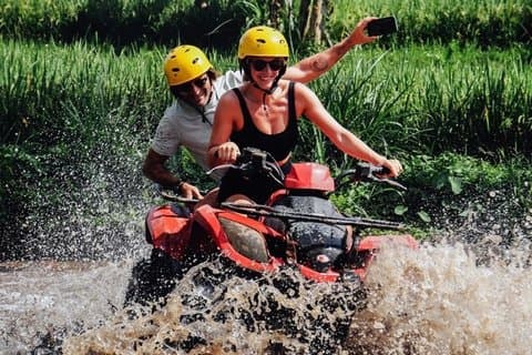 ATV fyrhjuling och Ubud höjdpunkter Tour