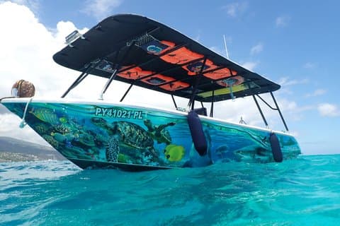 Schnuppertauchen in der türkisfarbenen Lagune von Tahiti