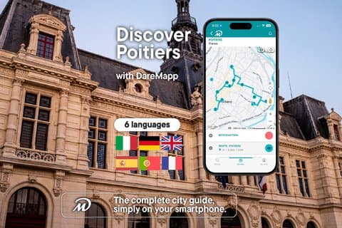 TOPP Poitiers: Privat guidet tur med mobilen din