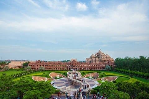 Delhi : Besuche von Swaminarayan Akshardham Abendtour Besuche anzeigen