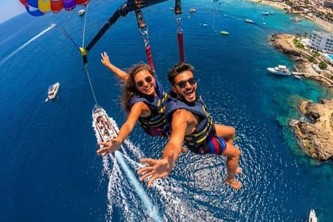 Parasailing Sharm El Sheikh eventyr med privat pickup / drop off