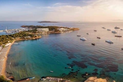 Athens Riviera Cruise with Bays Islets and Sunset Experience